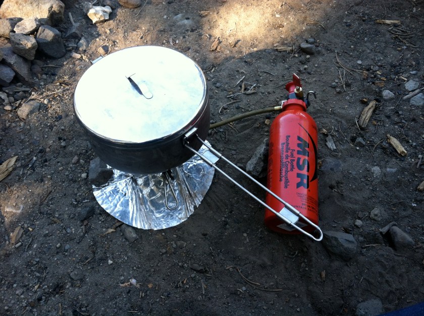 Cramped Up MSR Whisperlite