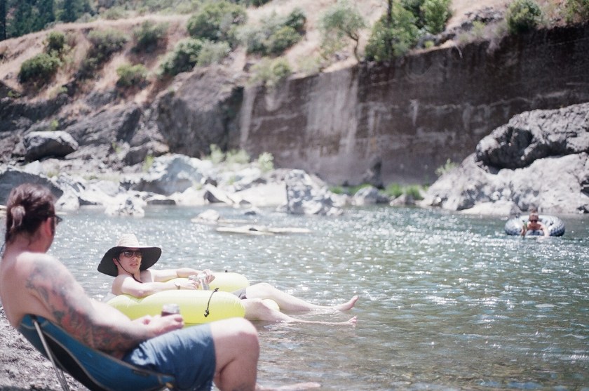 Cramped Up Eel River Tube