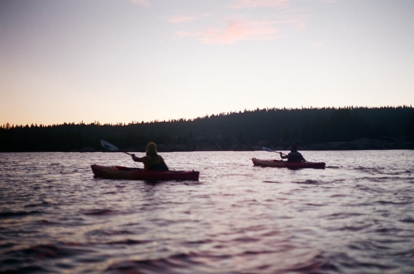 Cramped Up Utica Reservoir fast paddle