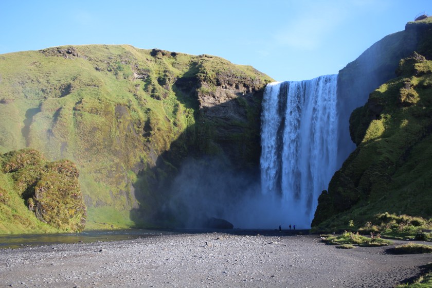 Cramped Up Iceland Skogafoss