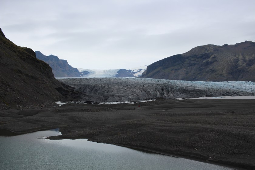 Cramped Up Iceland Skaftafell Glacier river