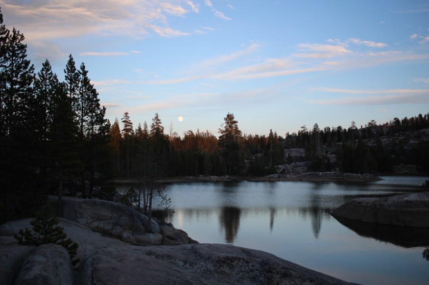 Cramped Up Utica Reservoir super moon