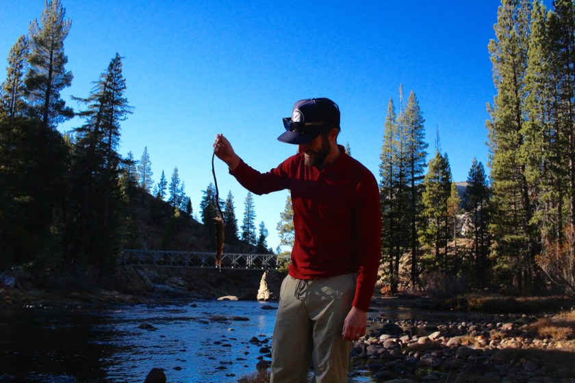 Cramped Up Yosemite Glen Aulin Falls fish
