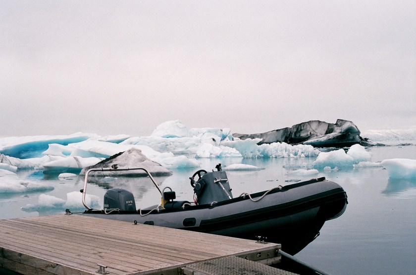 Cramped up jökulsárlón