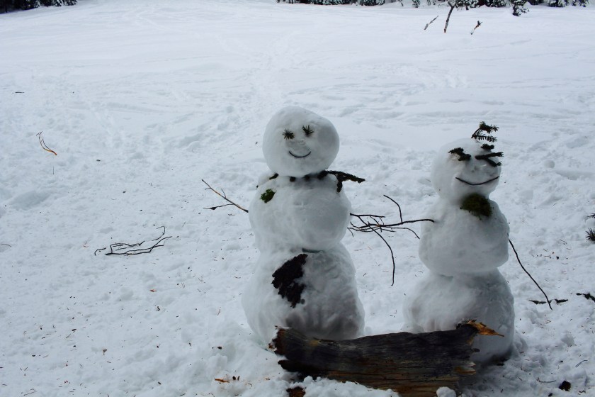 Cramped Up snowman