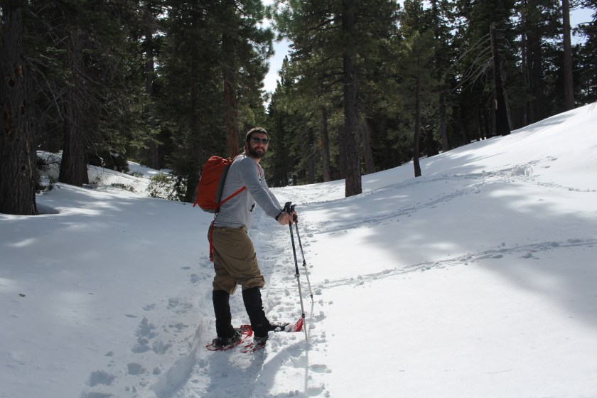 cramped up snow shoe tahoe