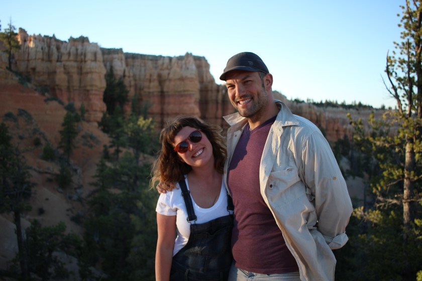 cramped up road trip southwest bryce canyon sunset